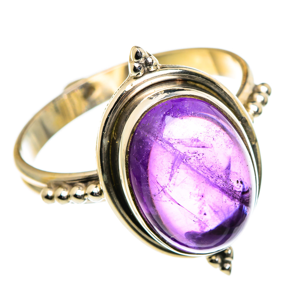 Amethyst Rings handcrafted by Anasilvercos - RING84721