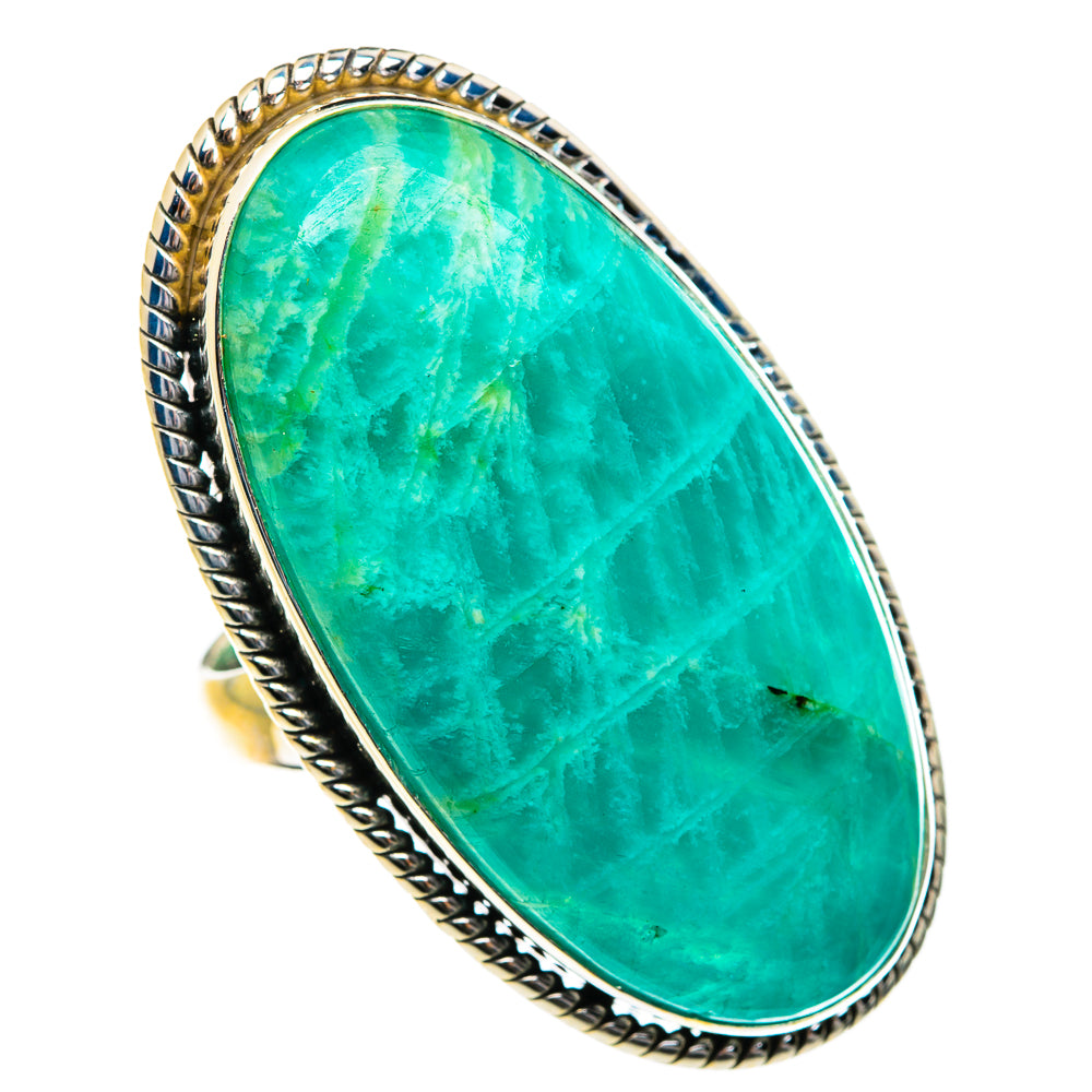 Amazonite Rings handcrafted by Anasilvercos - RING84727