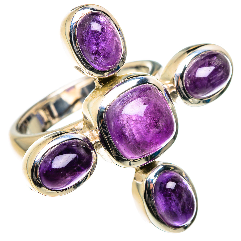 Amethyst Rings handcrafted by Anasilvercos - RING84737