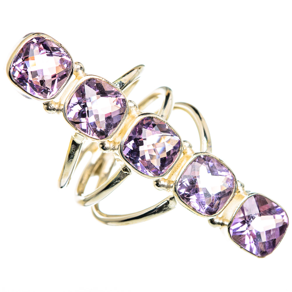Amethyst Rings handcrafted by Anasilvercos - RING84738
