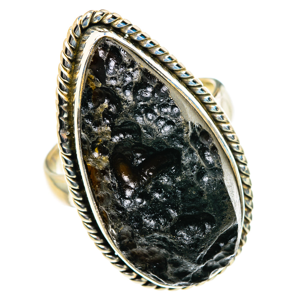 Tektite Rings handcrafted by Anasilvercos - RING84739