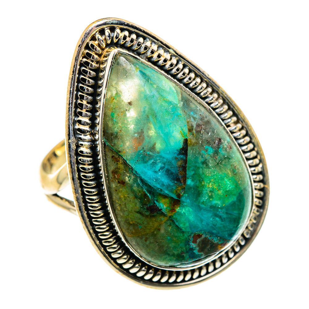Peruvian Opal Rings handcrafted by Anasilvercos - RING84749