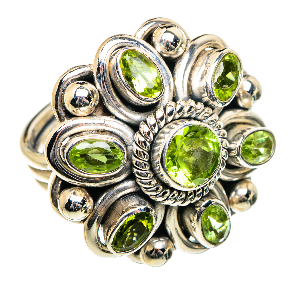 Peridot Rings handcrafted by Anasilvercos - RING84753