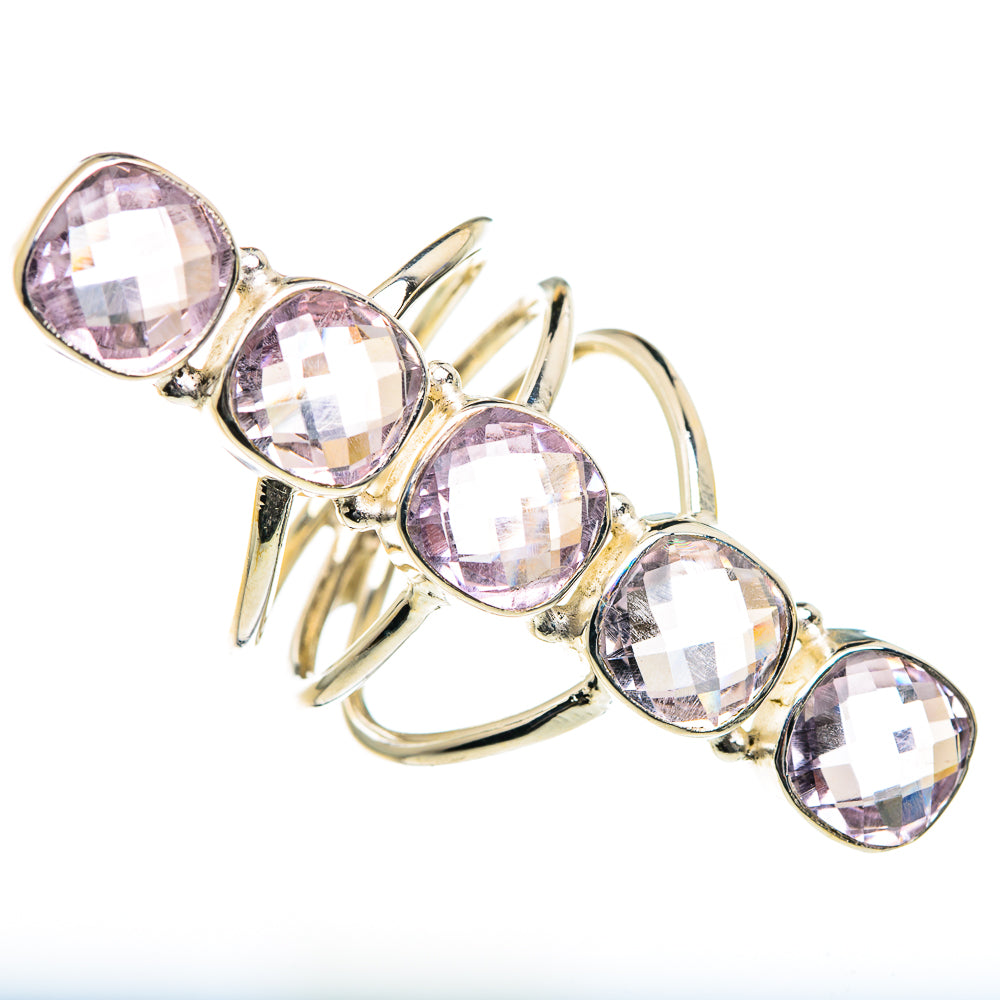 Kunzite Rings handcrafted by Anasilvercos - RING84763