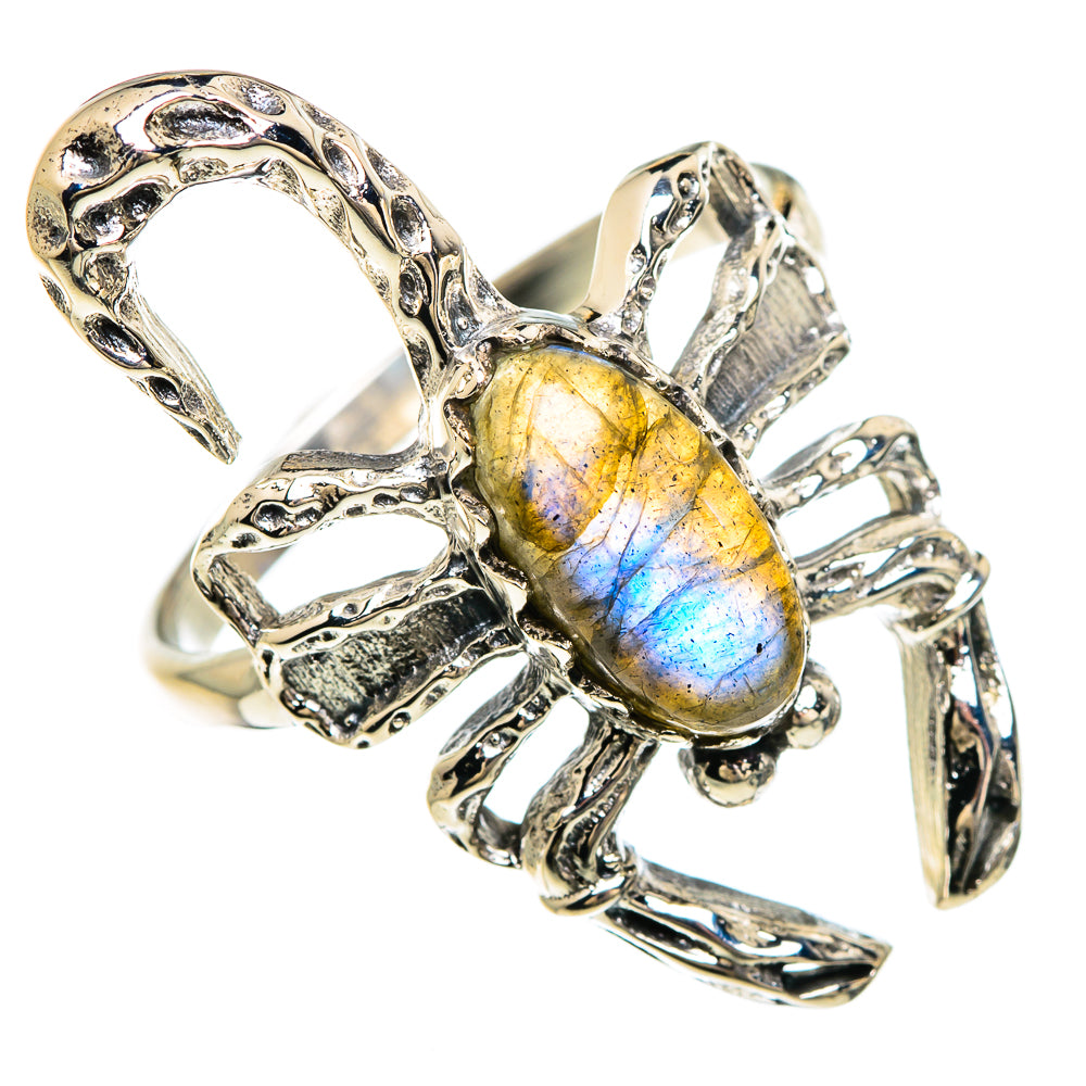 Labradorite Rings handcrafted by Anasilvercos - RING84781