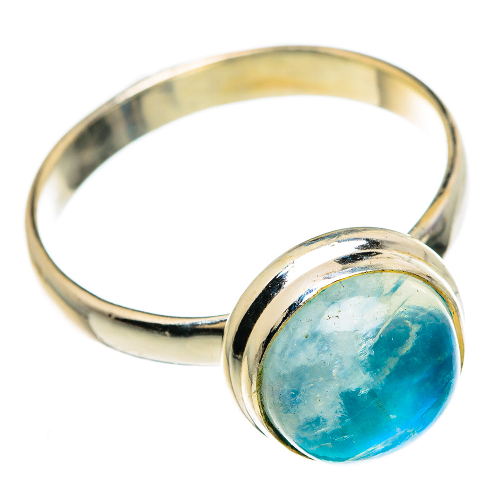 Rainbow Moonstone Rings handcrafted by Anasilvercos - RING84789
