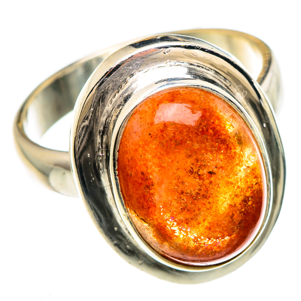 Sunstone Rings handcrafted by Anasilvercos - RING84798