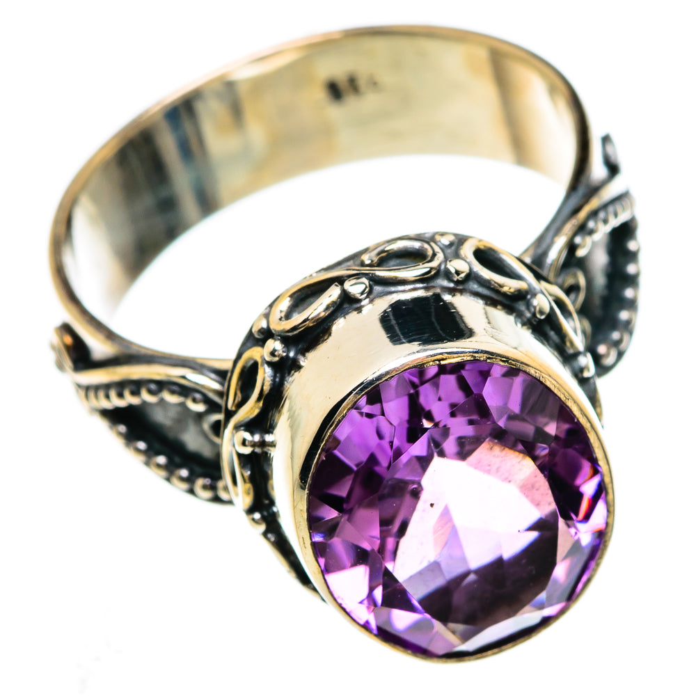 Amethyst Rings handcrafted by Anasilvercos - RING84811