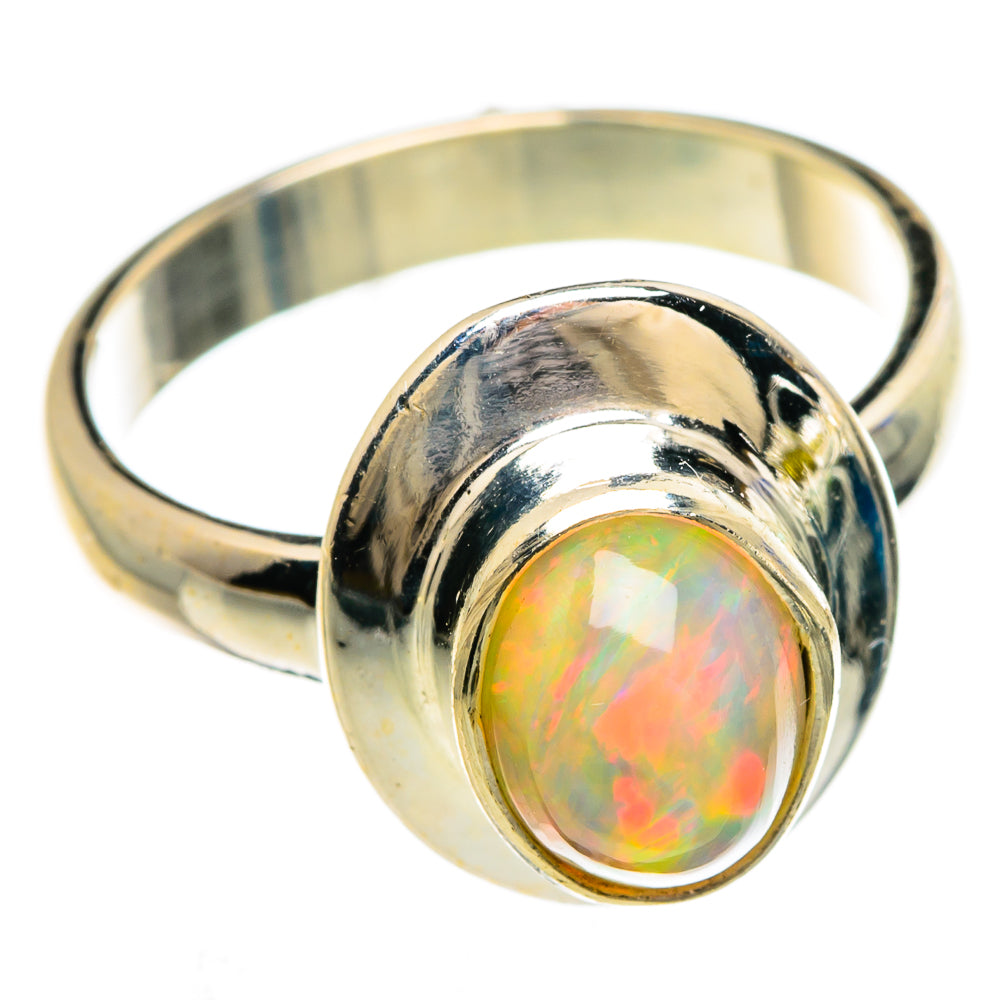 Ethiopian Opal Rings handcrafted by Anasilvercos - RING84823