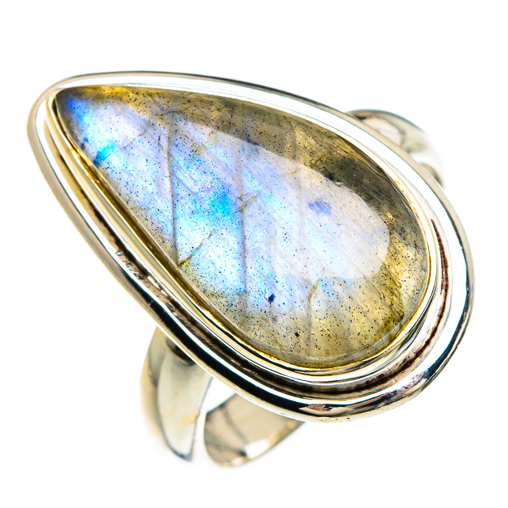 Labradorite Rings handcrafted by Anasilvercos - RING84836