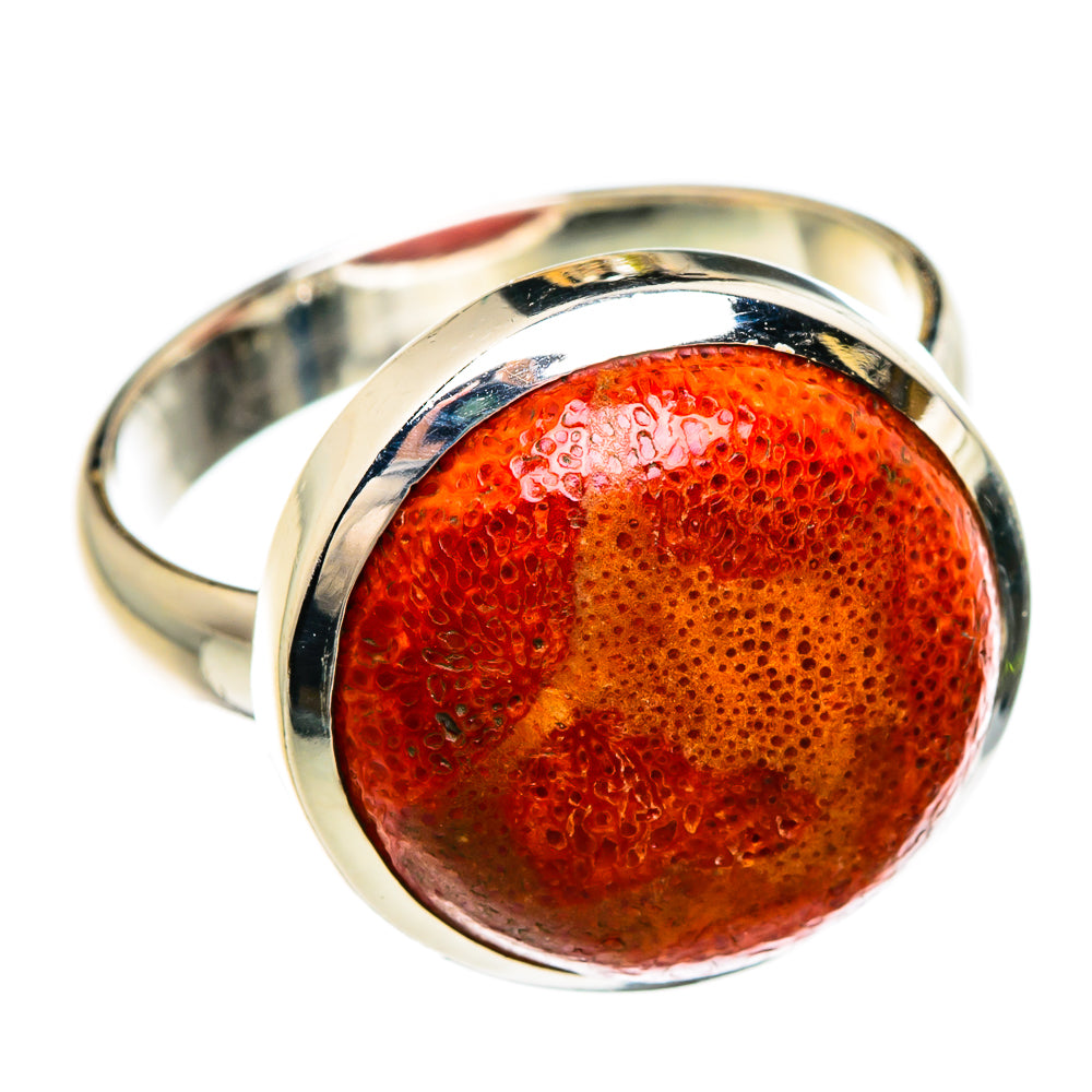 Sponge Coral Rings handcrafted by Anasilvercos - RING84853