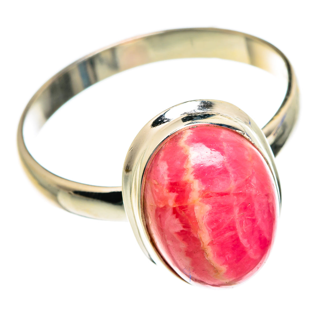 Rhodochrosite Rings handcrafted by Anasilvercos - RING84855 - Photo 2
