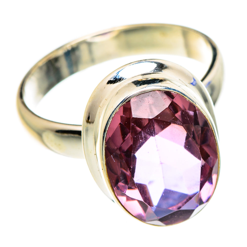 Color Change Alexandrite (lab.) Rings handcrafted by Anasilvercos - RING84861