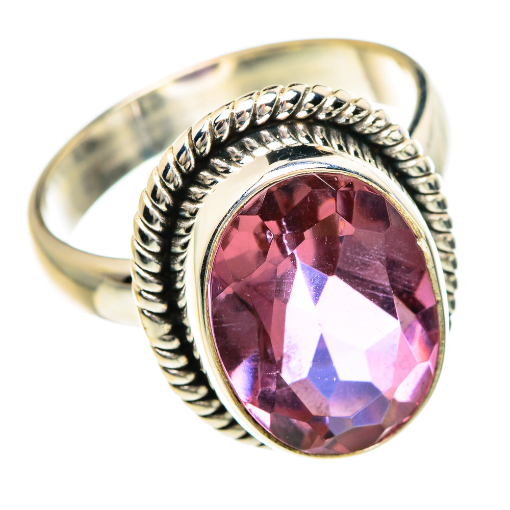 Color Change Alexandrite (lab.) Rings handcrafted by Anasilvercos - RING84862