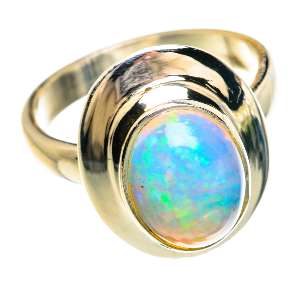 Ethiopian Opal Rings handcrafted by Anasilvercos - RING84871