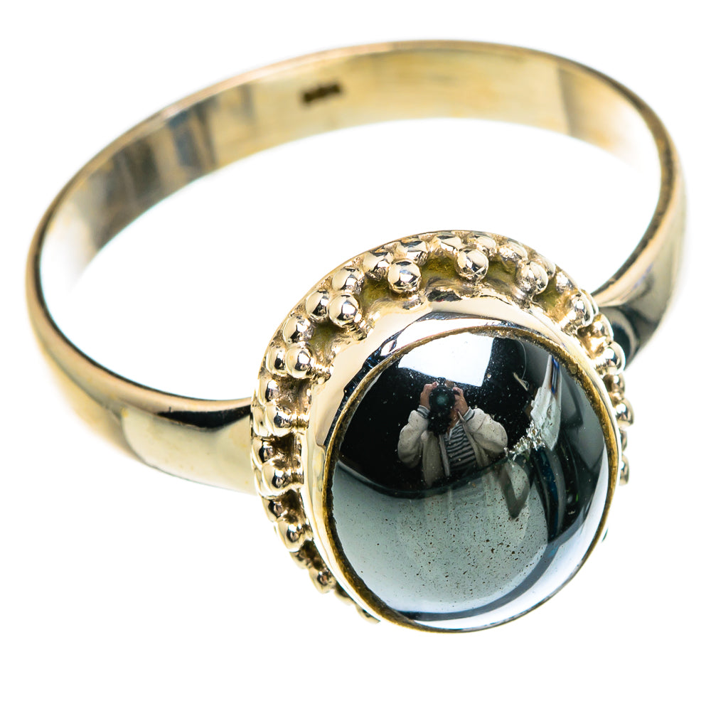 Hematite Rings handcrafted by Anasilvercos - RING84872
