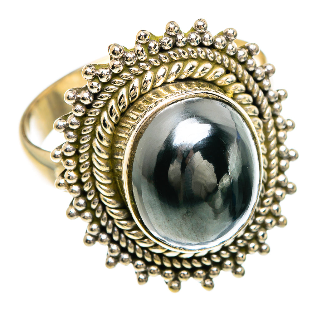 Hematite Rings handcrafted by Anasilvercos - RING84873