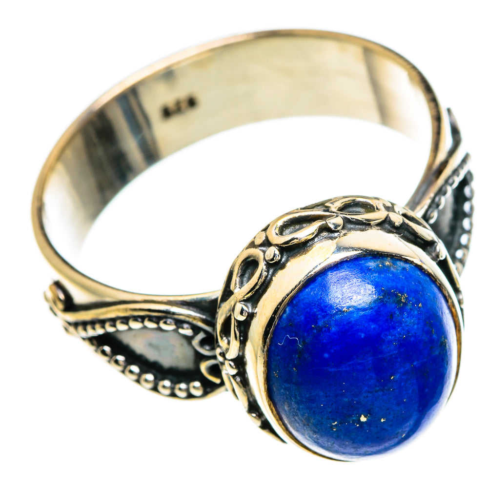 Lapis Lazuli Rings handcrafted by Anasilvercos - RING84882