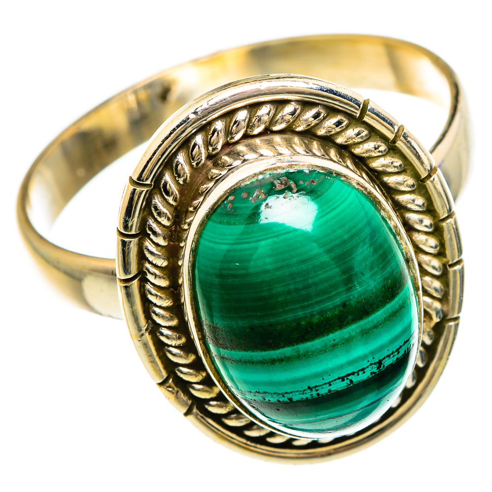 Malachite Rings handcrafted by Anasilvercos - RING84889