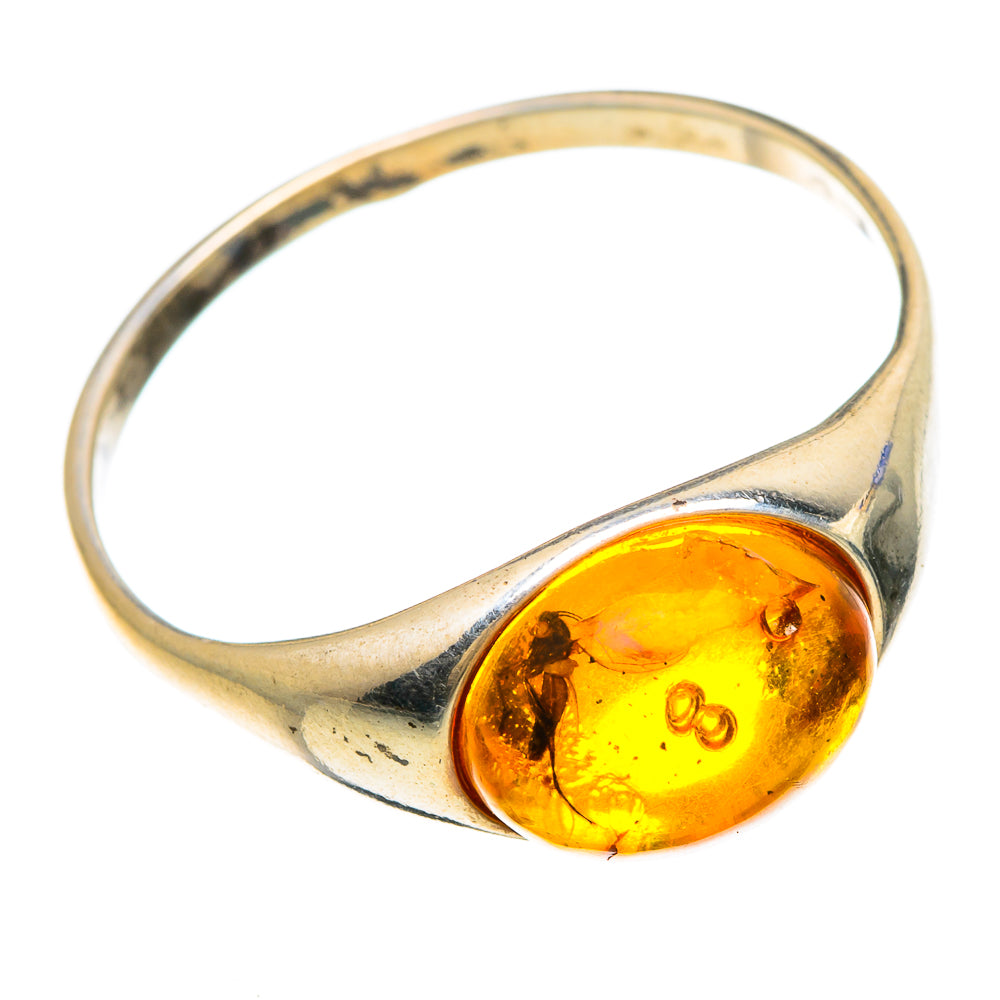 Baltic Amber Rings handcrafted by Anasilvercos - RING84901