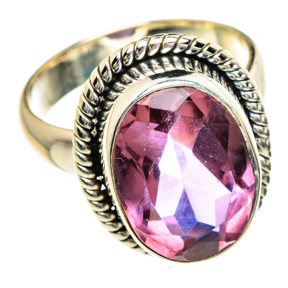 Color Change Alexandrite (lab.) Rings handcrafted by Anasilvercos - RING84911