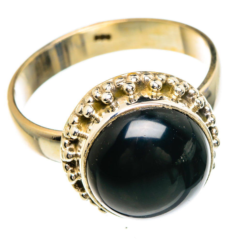 Black Onyx Rings handcrafted by Anasilvercos - RING84915