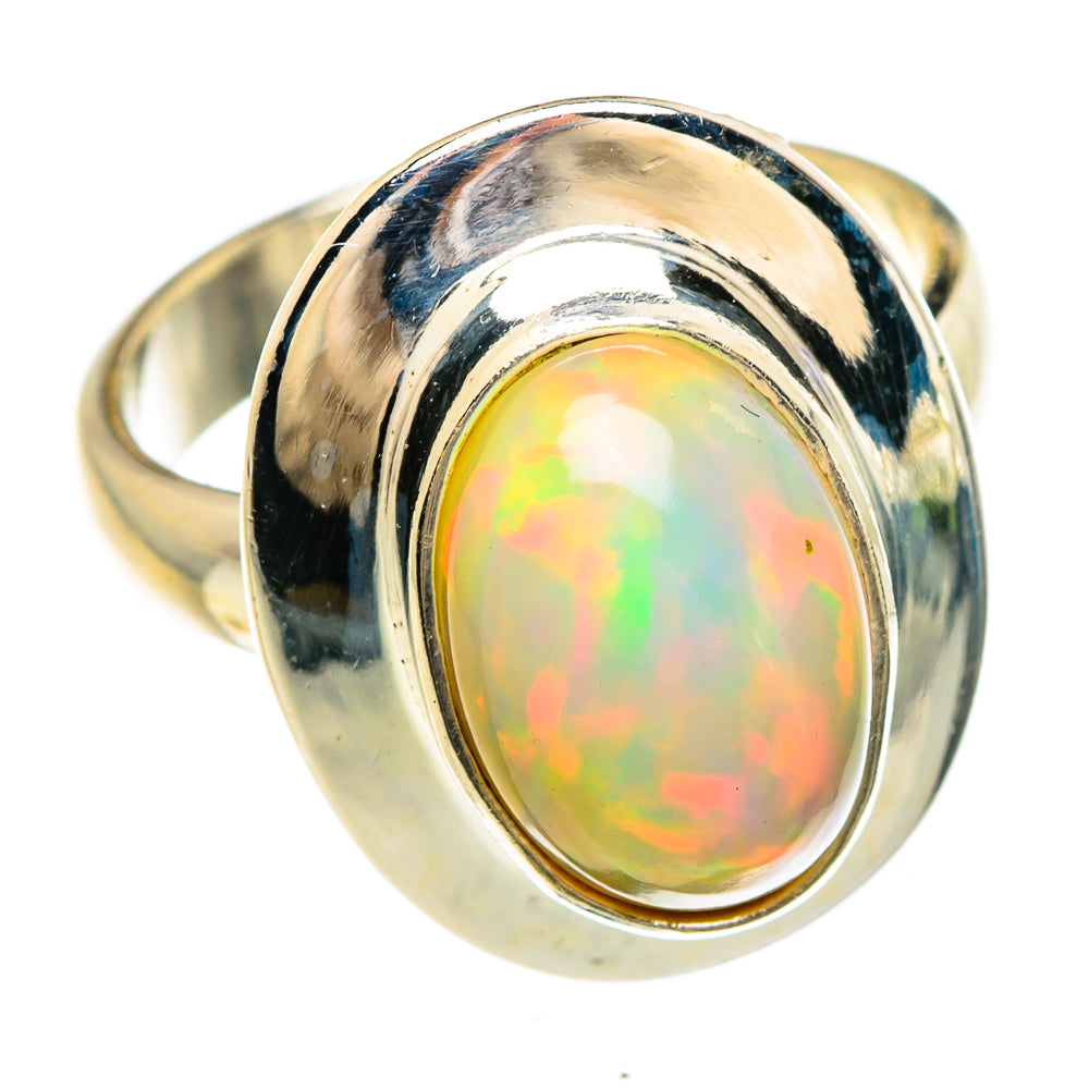 Ethiopian Opal Rings handcrafted by Anasilvercos - RING84920