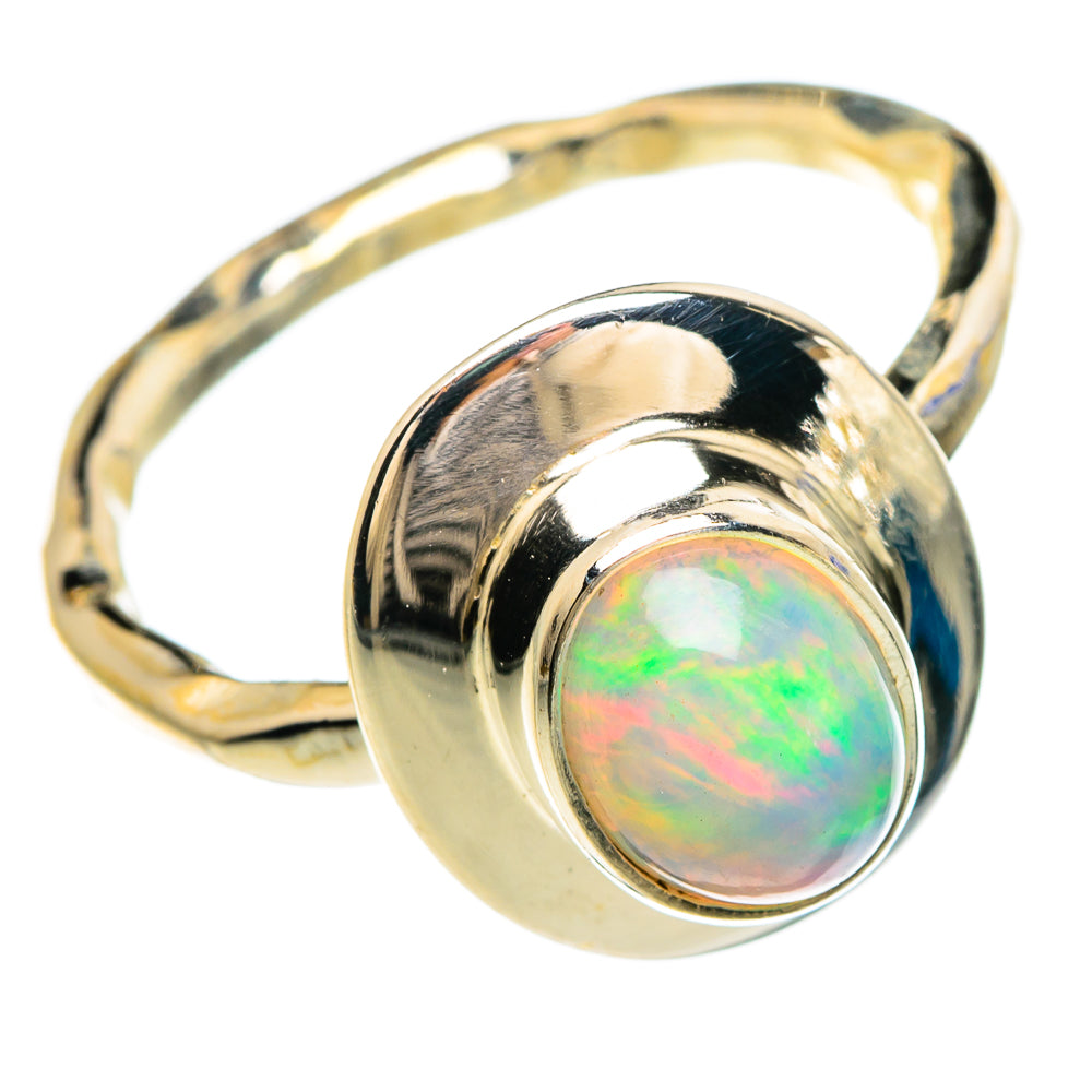 Ethiopian Opal Rings handcrafted by Anasilvercos - RING84921
