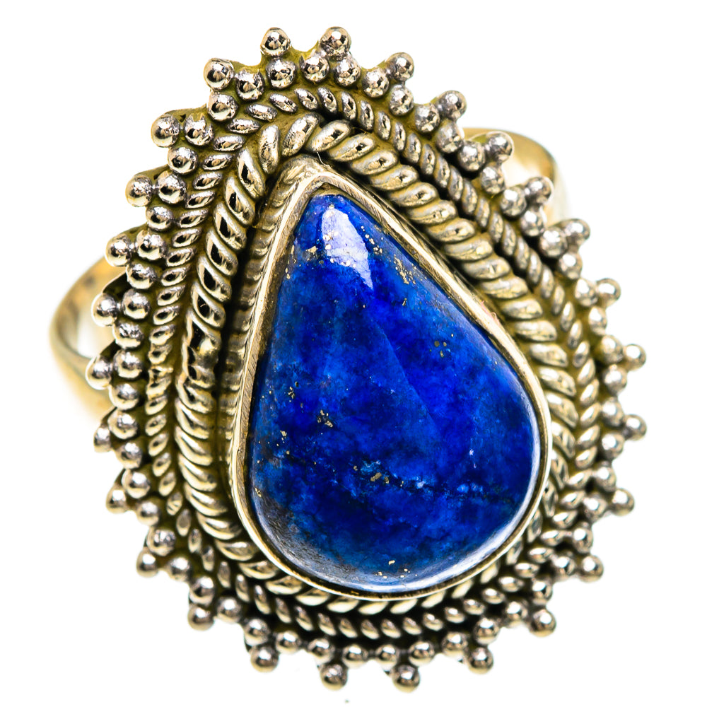 Lapis Lazuli Rings handcrafted by Anasilvercos - RING84931
