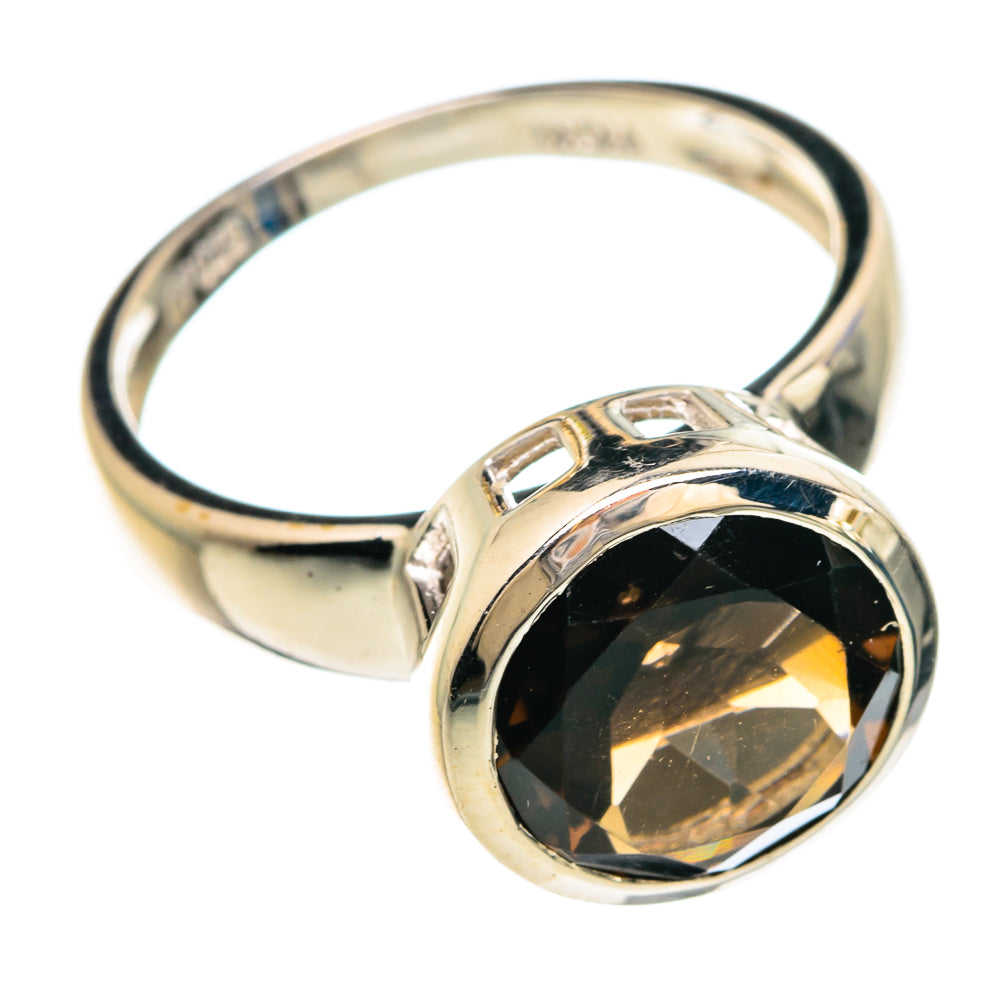 Smoky Quartz Rings handcrafted by Anasilvercos - RING84943