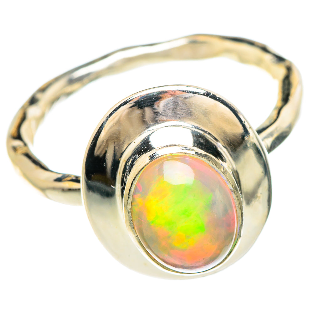 Ethiopian Opal Rings handcrafted by Anasilvercos - RING84965