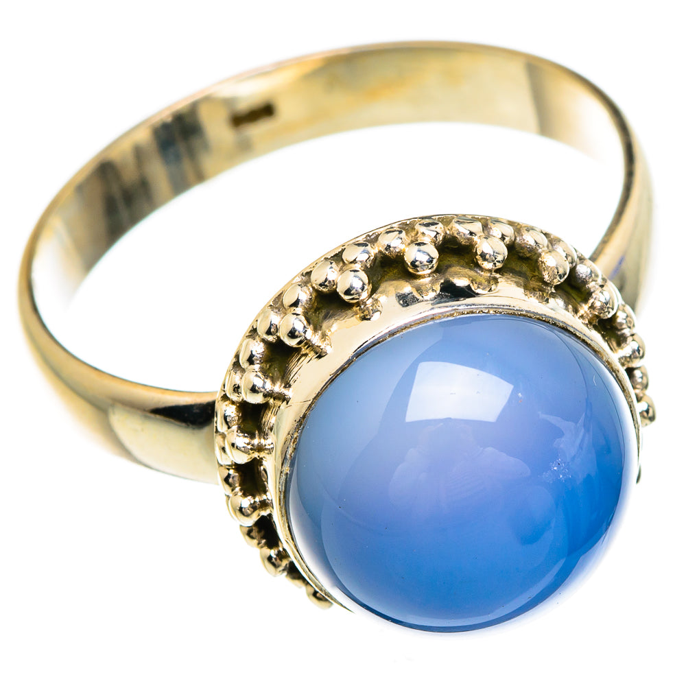 Chalcedony Rings handcrafted by Anasilvercos - RING84970