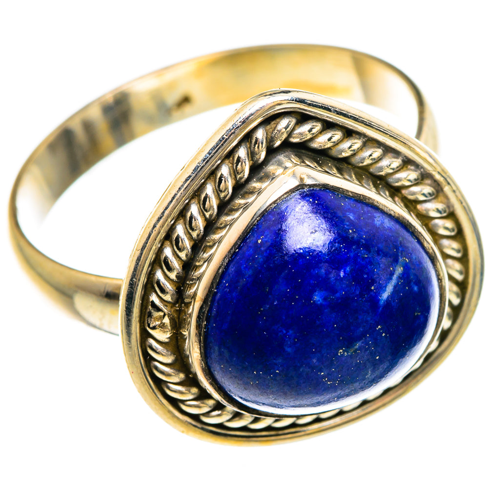 Lapis Lazuli Rings handcrafted by Anasilvercos - RING84973
