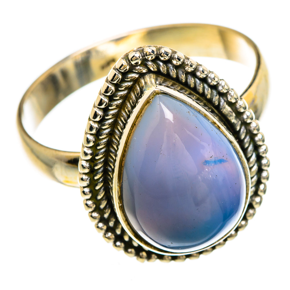 Chalcedony Rings handcrafted by Anasilvercos - RING84974