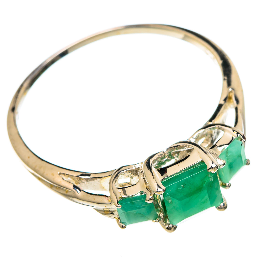 Emerald Rings handcrafted by Anasilvercos - RING84979