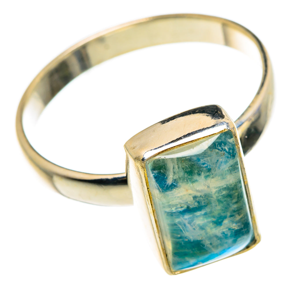 Green Moonstone Rings handcrafted by Anasilvercos - RING84981