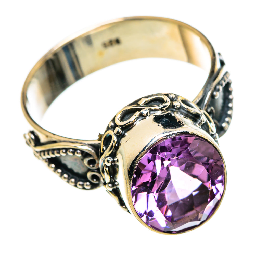 Amethyst Rings handcrafted by Anasilvercos - RING85002