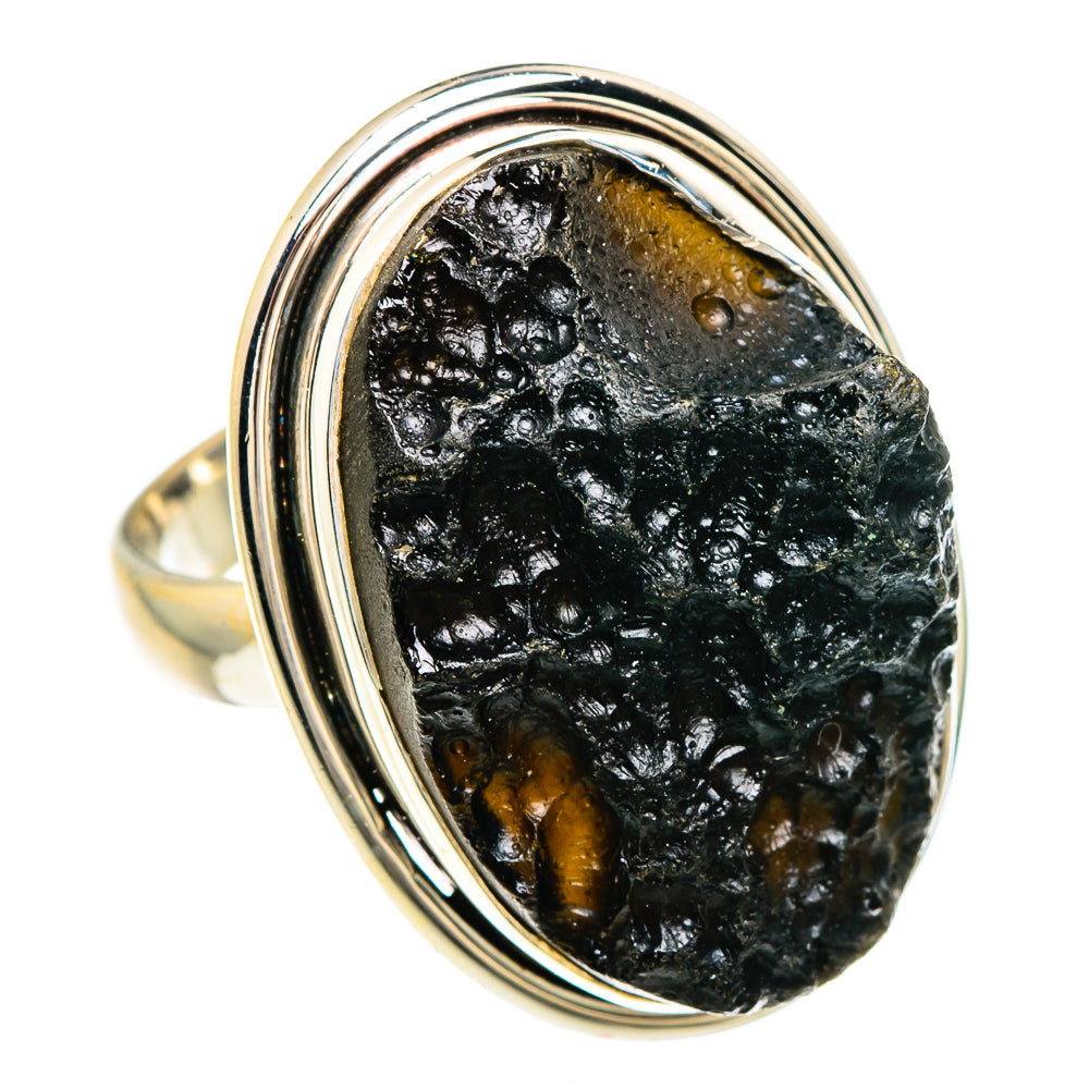 Tektite Rings handcrafted by Anasilvercos - RING85003