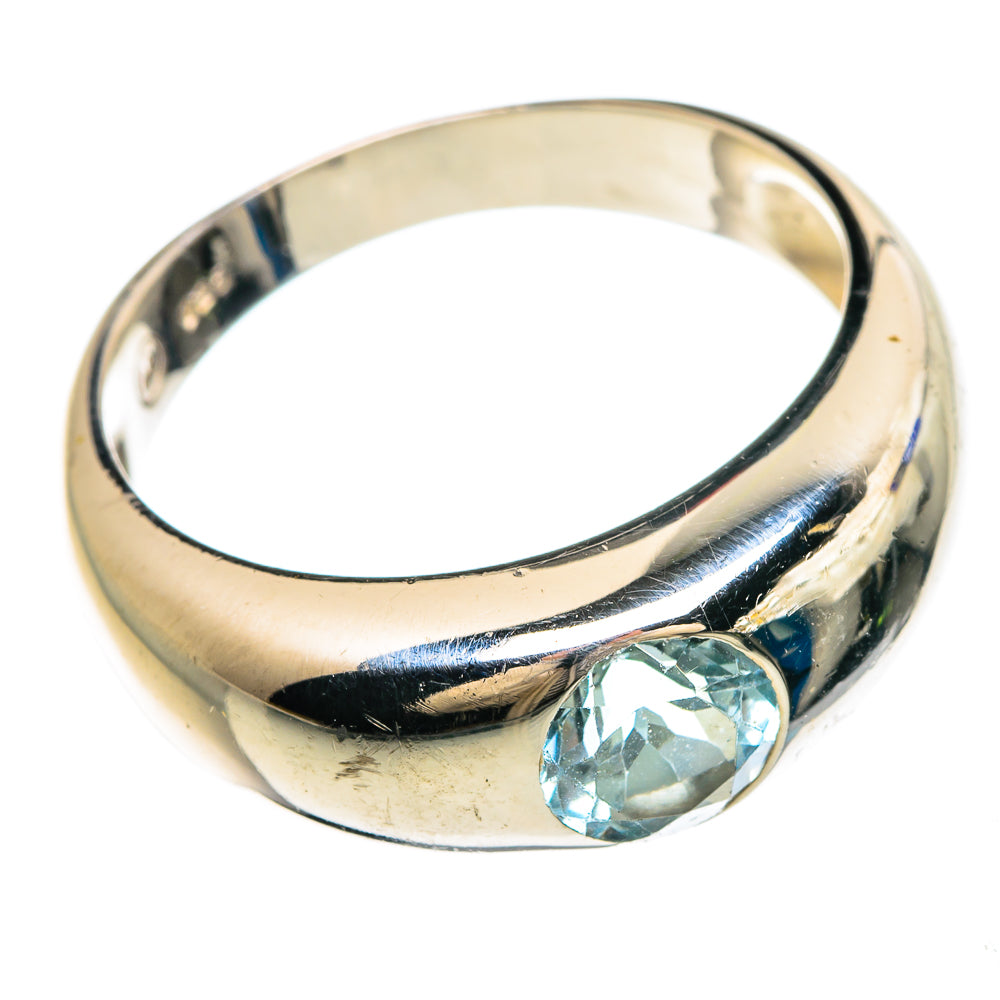Blue Topaz Rings handcrafted by Anasilvercos - RING85014 - Photo 2