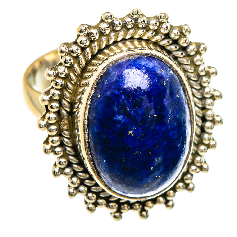 Lapis Lazuli Rings handcrafted by Anasilvercos - RING85019