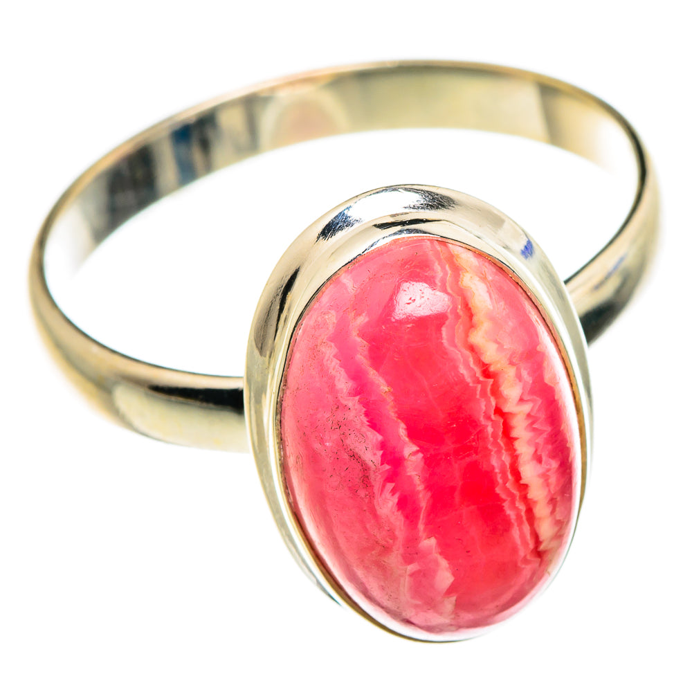 Rhodochrosite Rings handcrafted by Anasilvercos - RING85037