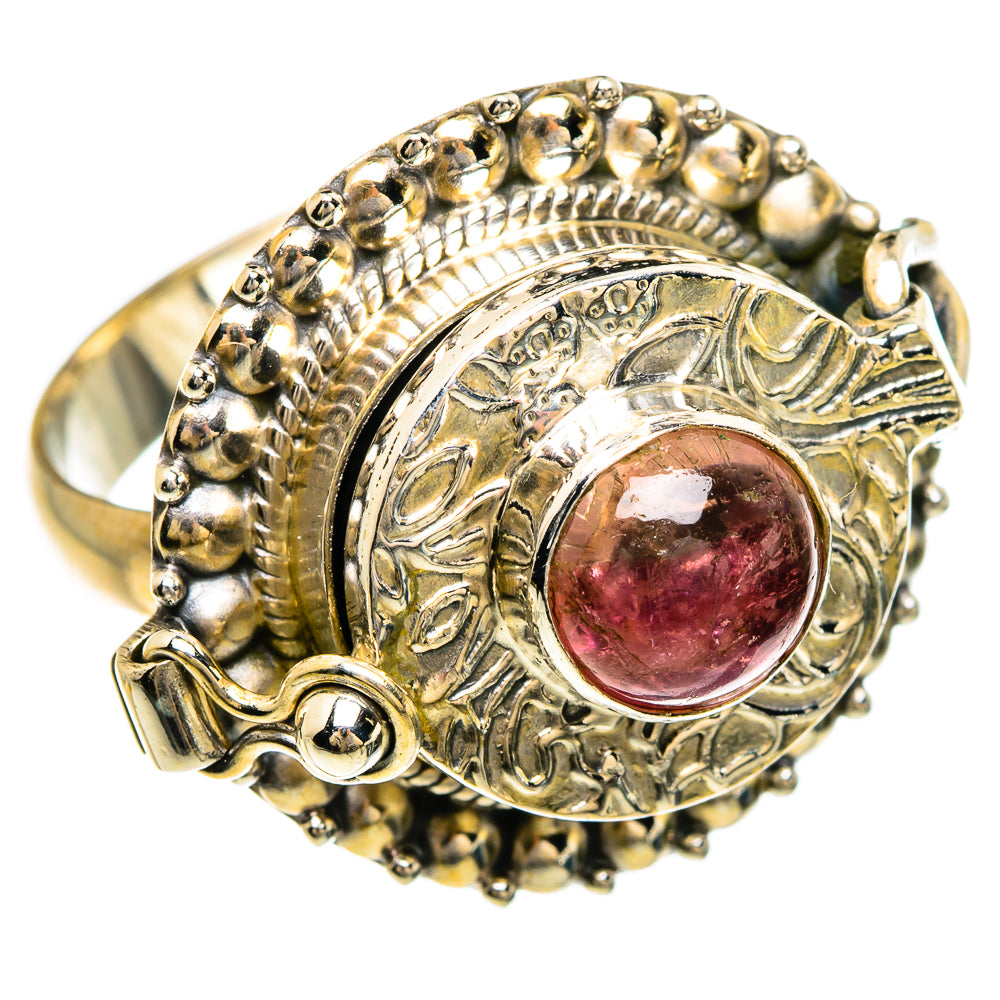Pink Tourmaline Rings handcrafted by Anasilvercos - RING85039