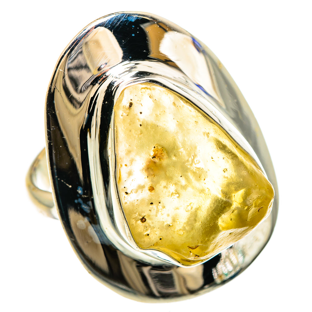 Libyan Glass Rings handcrafted by Anasilvercos - RING85061