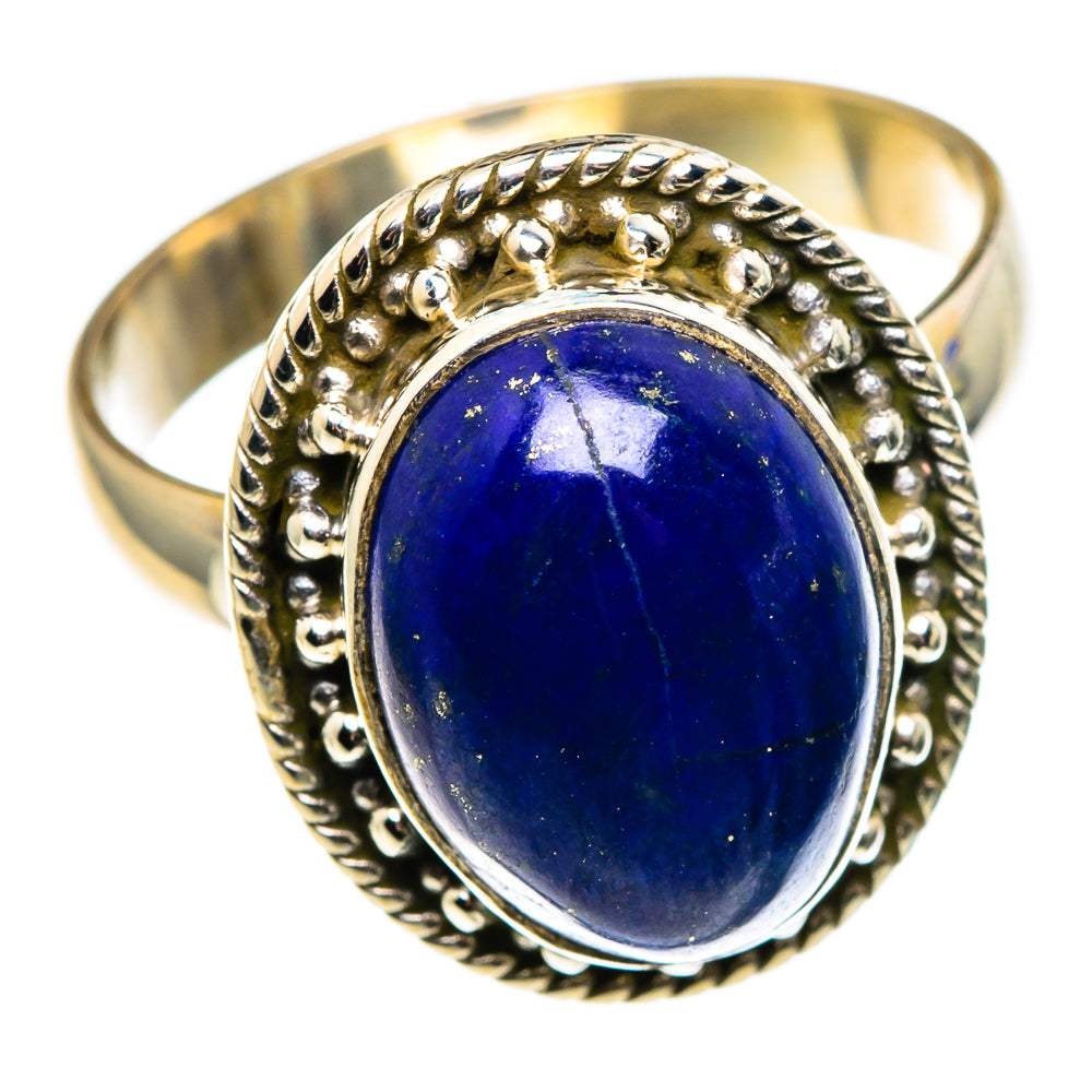 Lapis Lazuli Rings handcrafted by Anasilvercos - RING85092