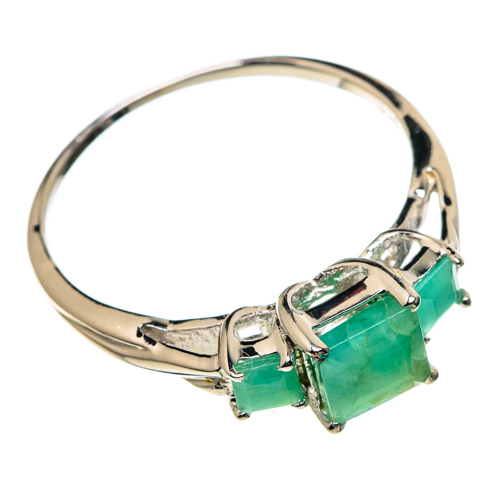 Emerald Rings handcrafted by Anasilvercos - RING85098