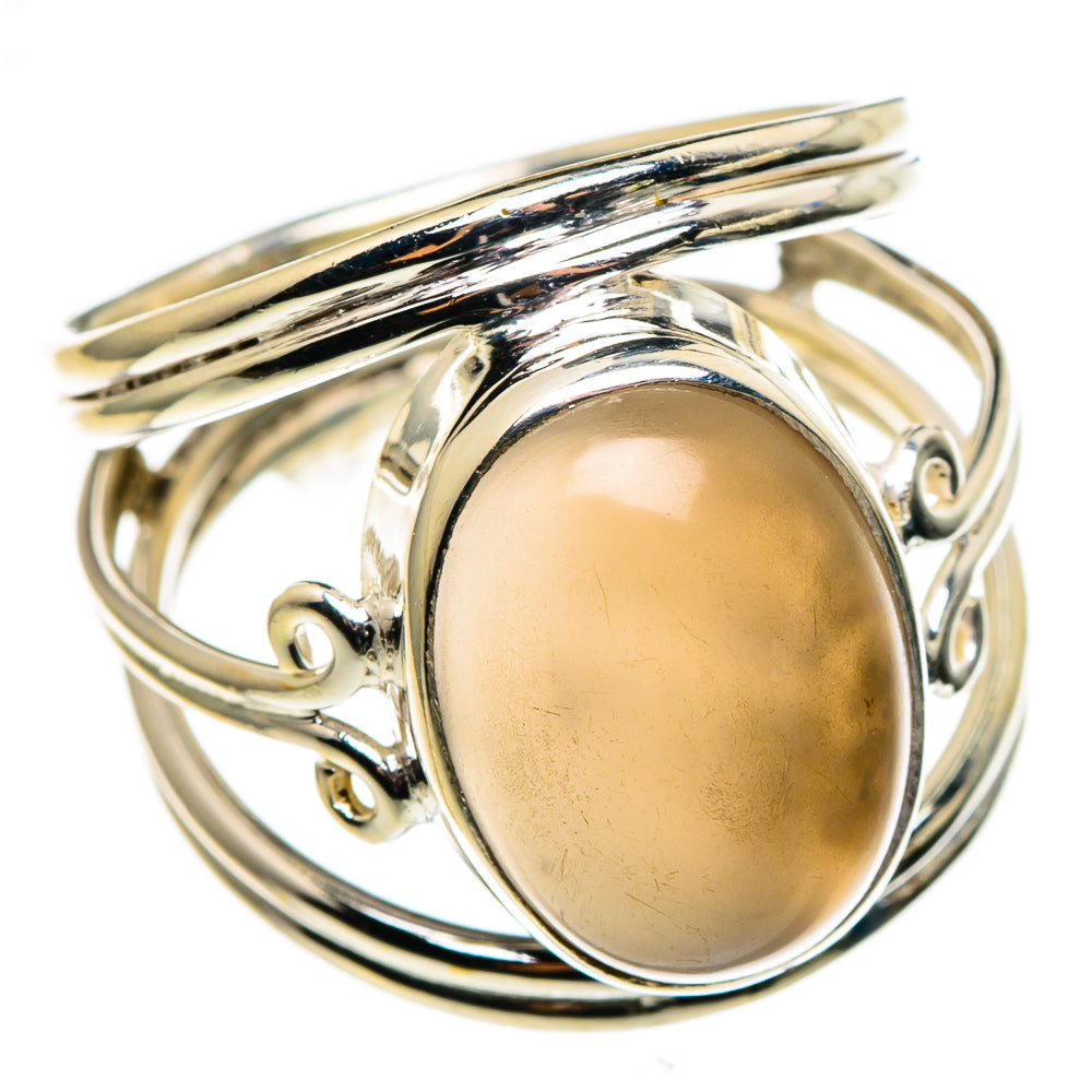 Moonstone Rings handcrafted by Anasilvercos - RING85106