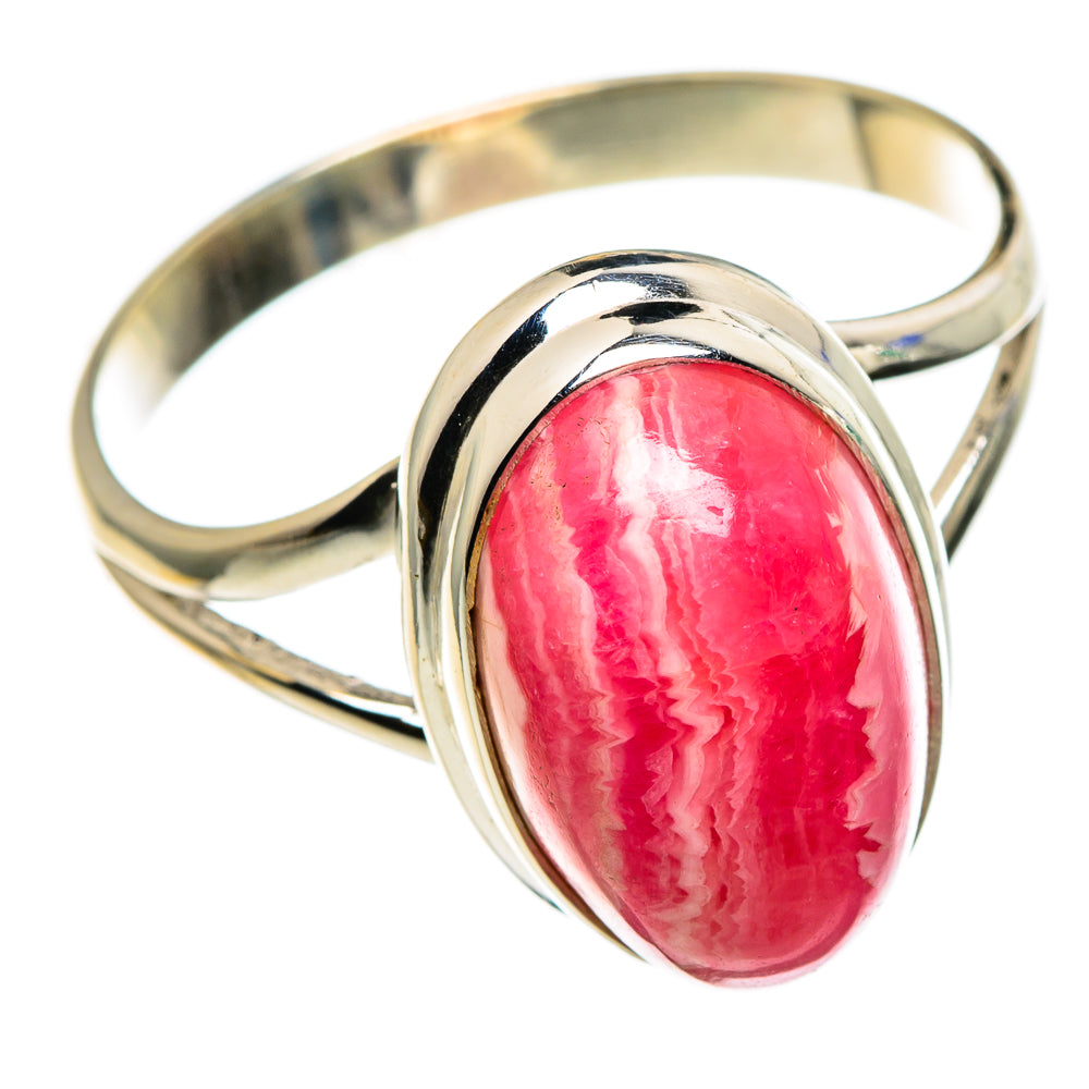 Rhodochrosite Rings handcrafted by Anasilvercos - RING85113