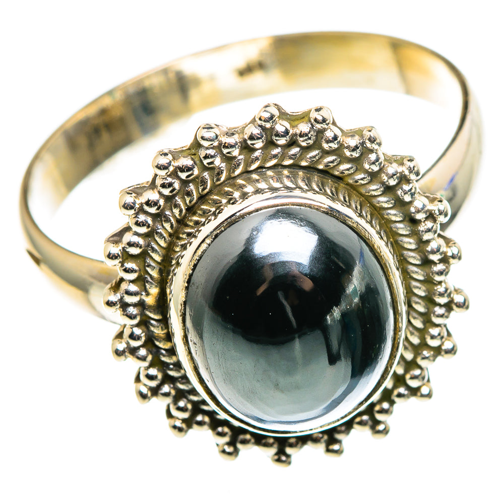 Hematite Rings handcrafted by Anasilvercos - RING85136