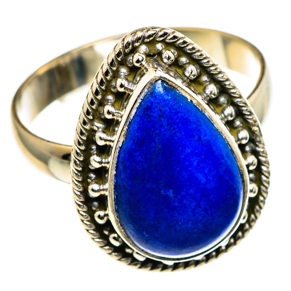 Lapis Lazuli Rings handcrafted by Anasilvercos - RING85140