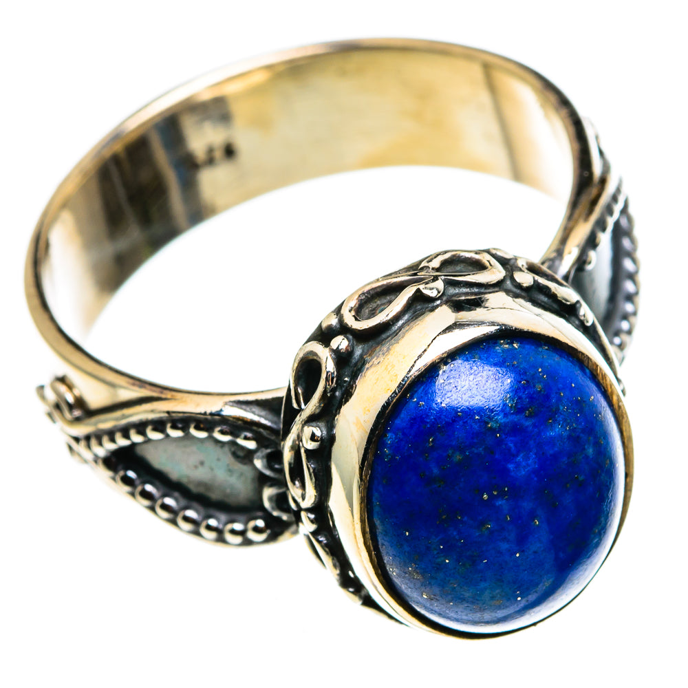Lapis Lazuli Rings handcrafted by Anasilvercos - RING85142